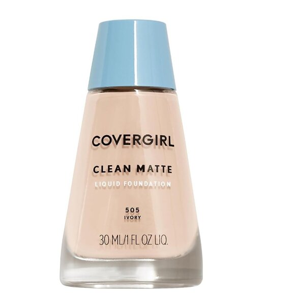SEALED COVERGIRL Clean Matte Foundation - #505 Ivory - Picture 1 of 7